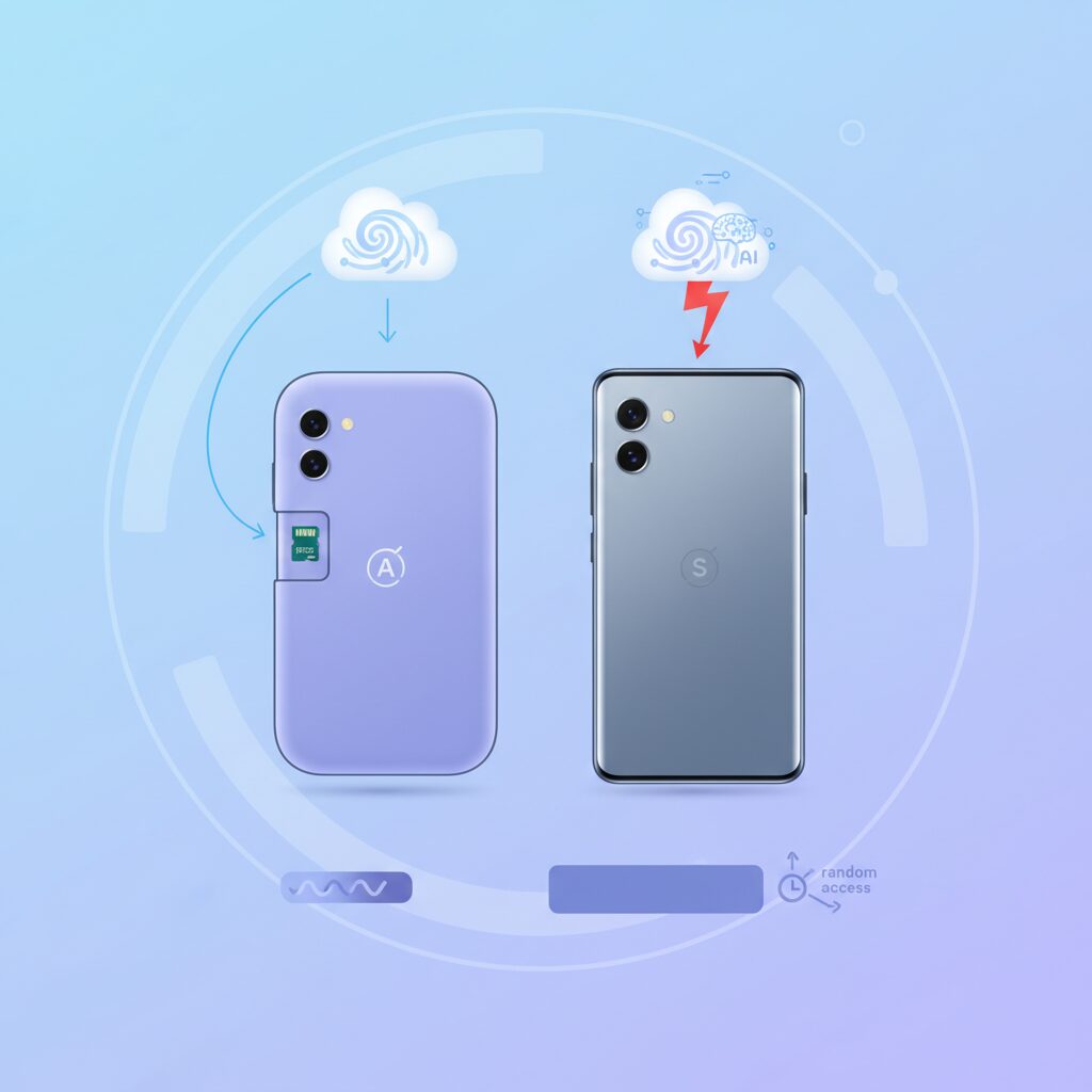 ランダムアクセス性能とアプリ快適性の深い関係 のイメージ