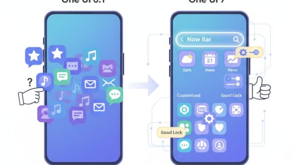 Galaxy通知管理を完全攻略｜One UI 6.1からOne UI 7で何が変わった？Now BarとGood Lockで極める最強カスタマイズ
