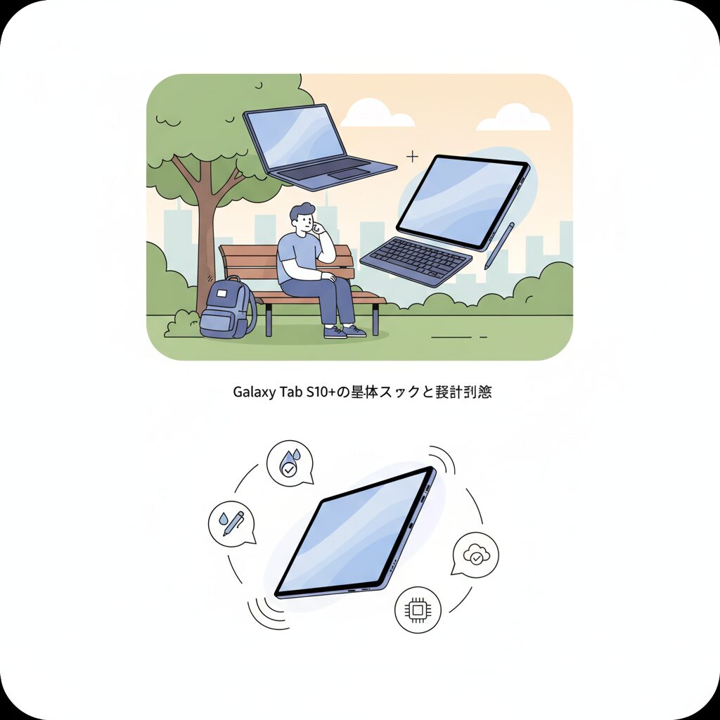 Galaxy Tab S10+の基本スペックと設計思想 のイメージ