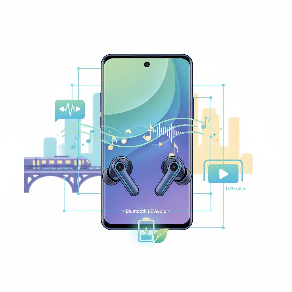 LC3コーデックが実現する音質・安定性・低消費電力 のイメージ