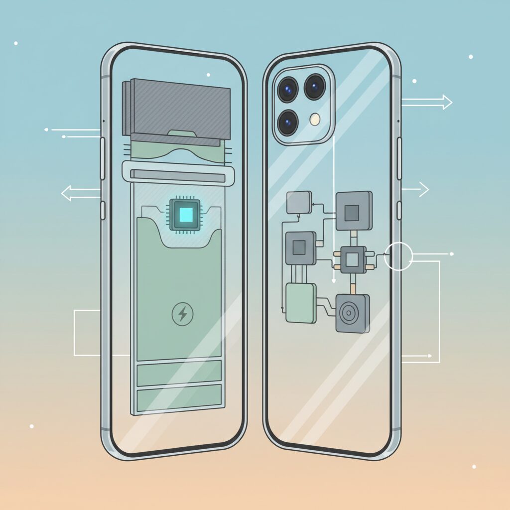 分解から見える内部構造と冷却設計の工夫 のイメージ