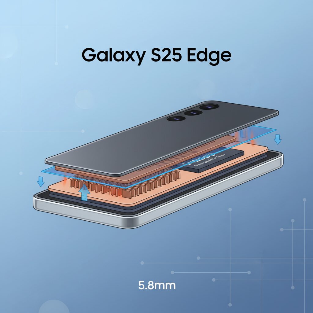 チタンとアルミを組み合わせたハイブリッド放熱構造 のイメージ