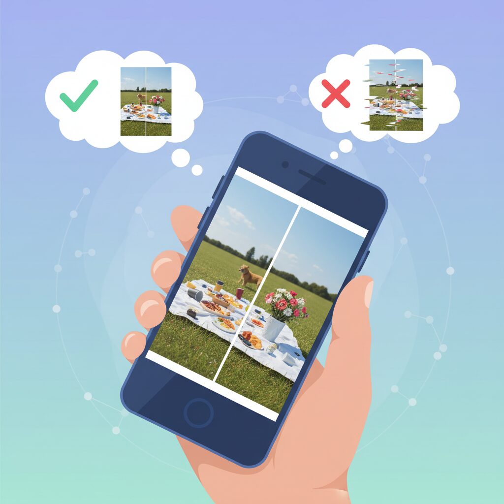 生成AI編集で得意なことと苦手なこと のイメージ
