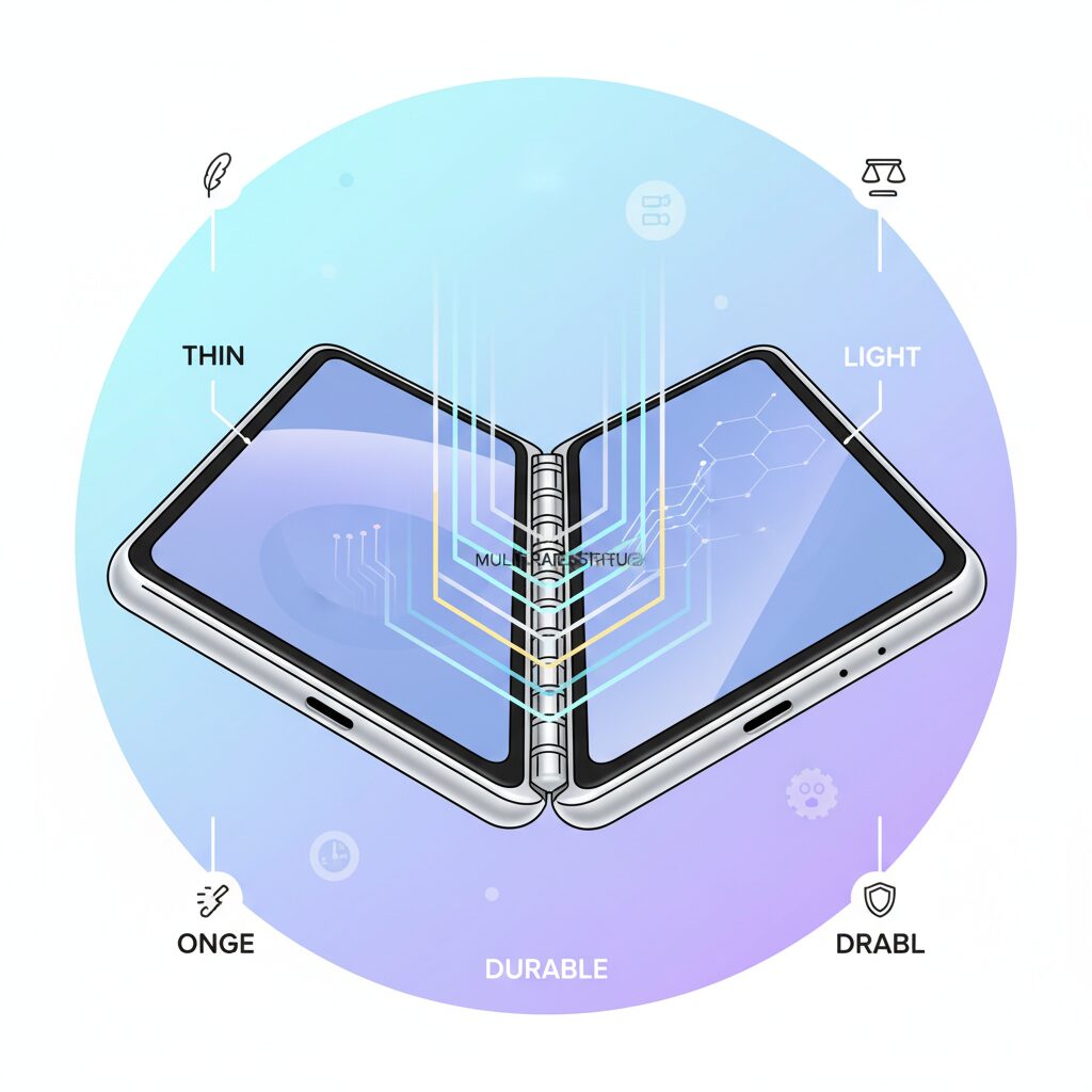 ギアを捨てたマルチレール構造の仕組み のイメージ