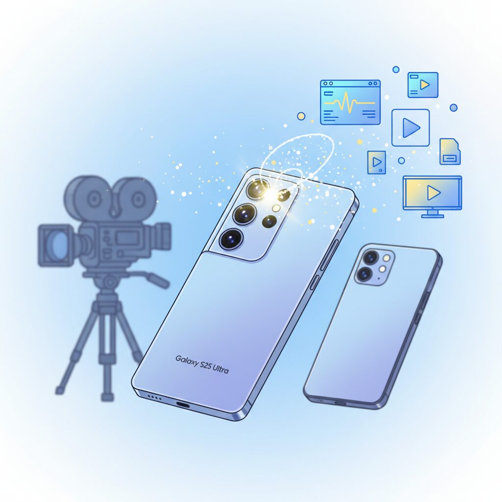 Galaxy S25 Ultraが8K動画で注目される理由 のイメージ