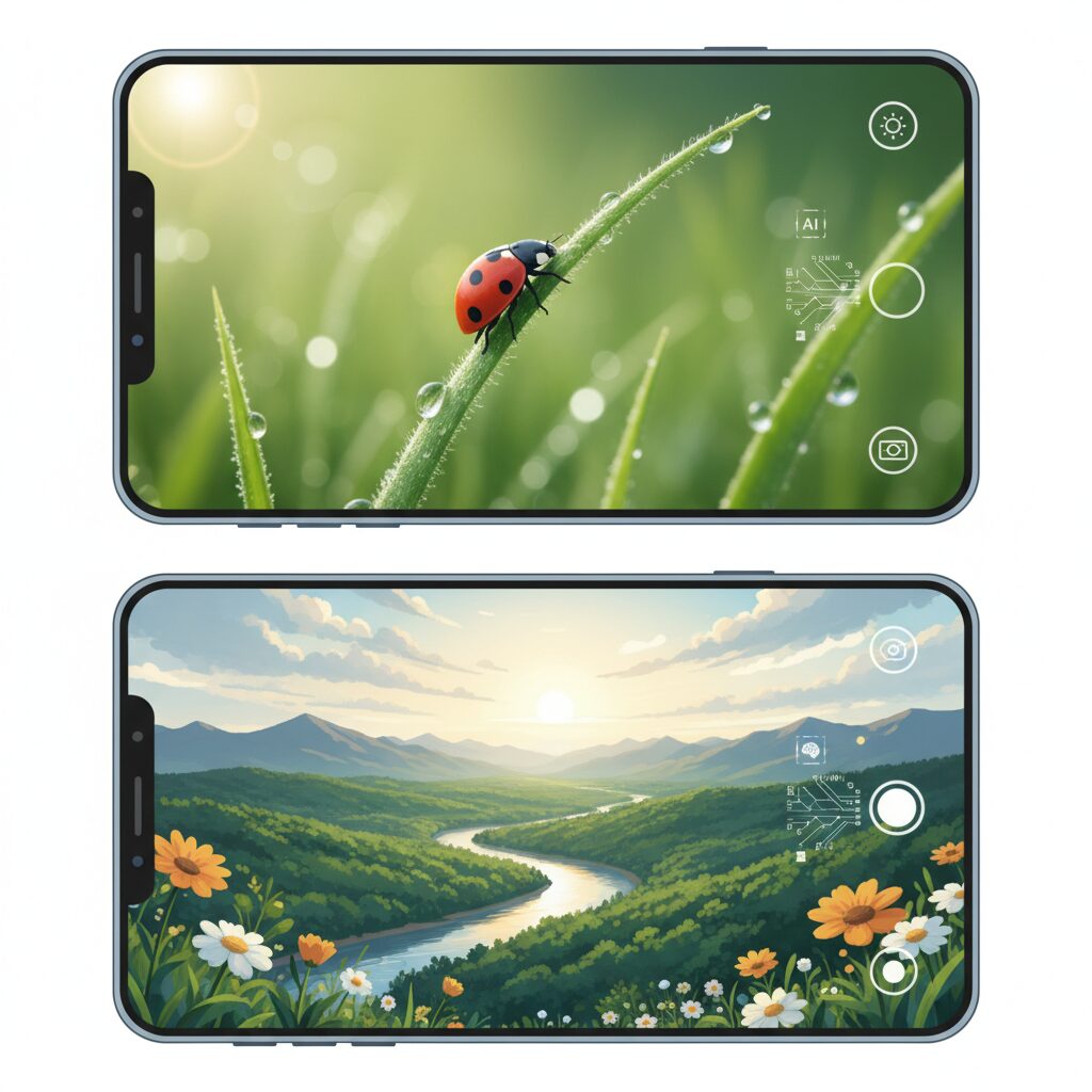 超広角50MP化が変えたマクロ撮影と風景写真 のイメージ