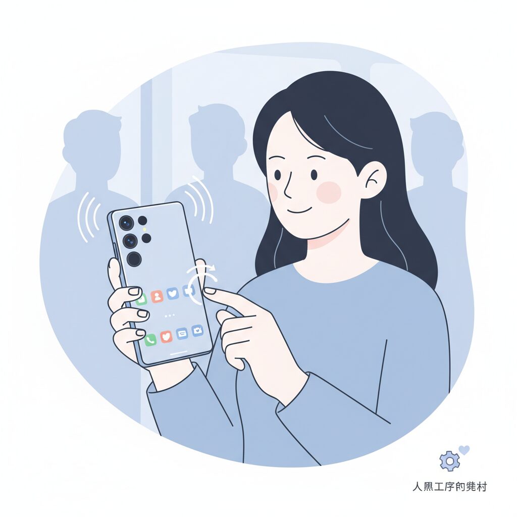 6.2インチが生む操作性と人間工学的メリット のイメージ