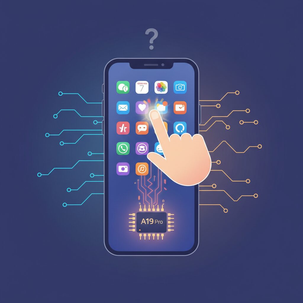 A19 Proチップは操作レスポンスにどう影響するのか のイメージ