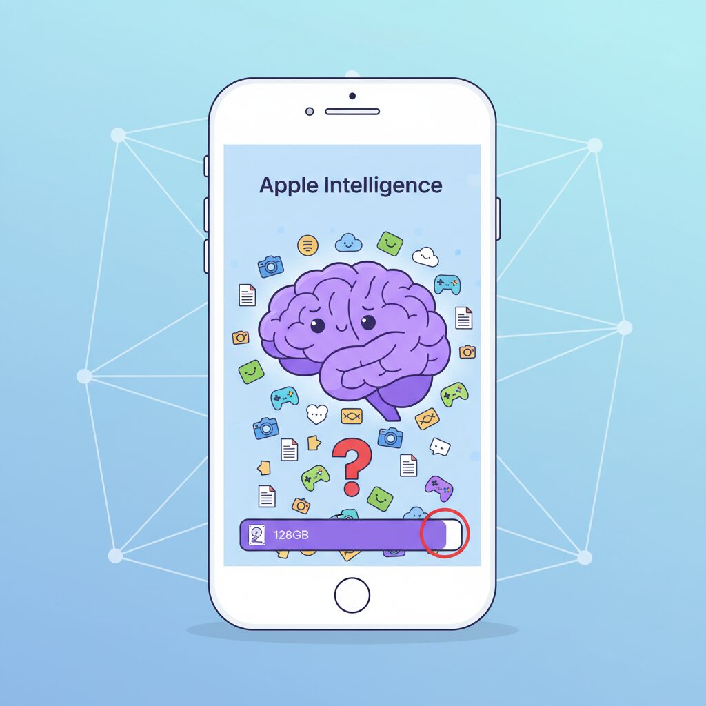 Apple Intelligence時代に増大するシステム領域 のイメージ