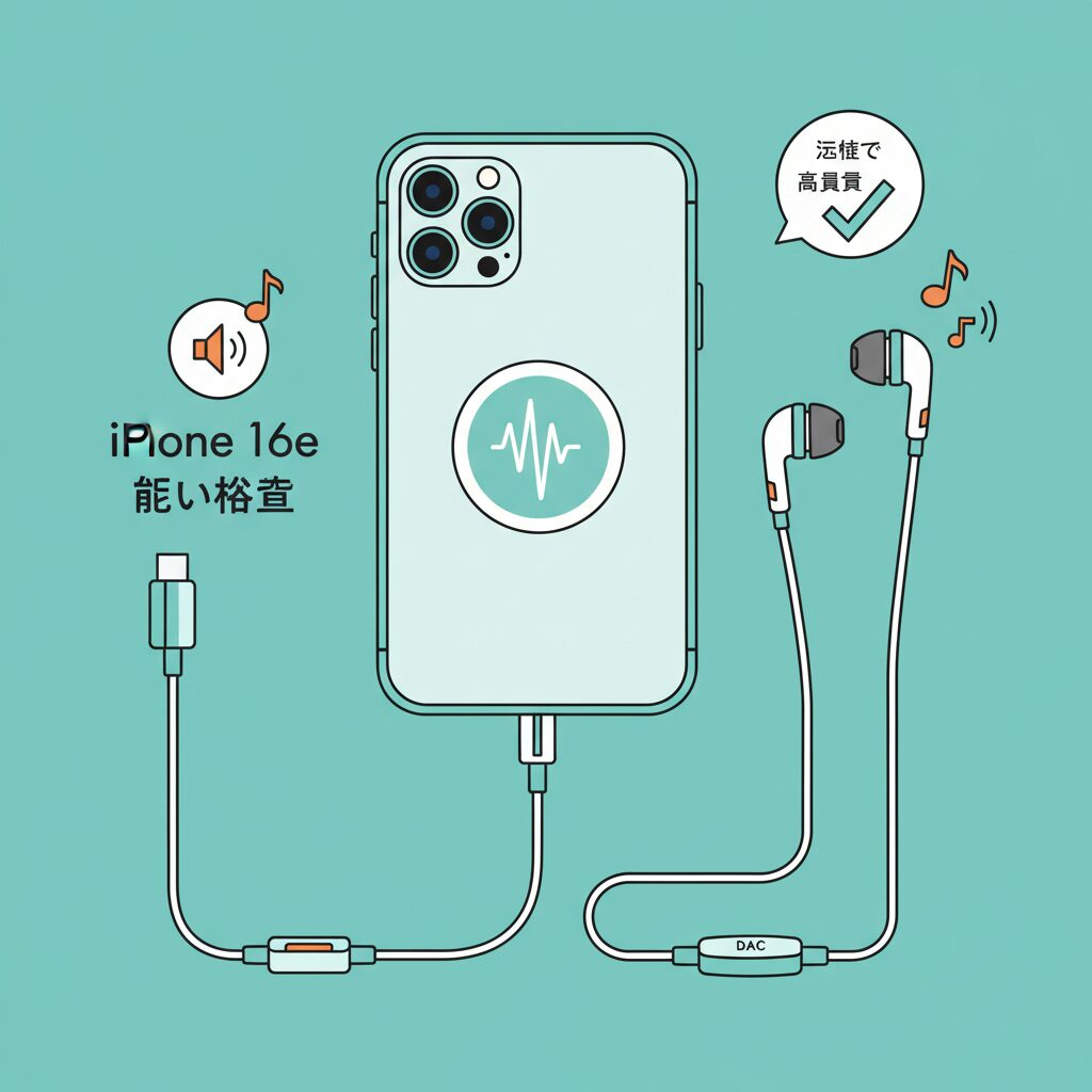 MagSafe非搭載が有線オーディオ運用に与える影響 のイメージ