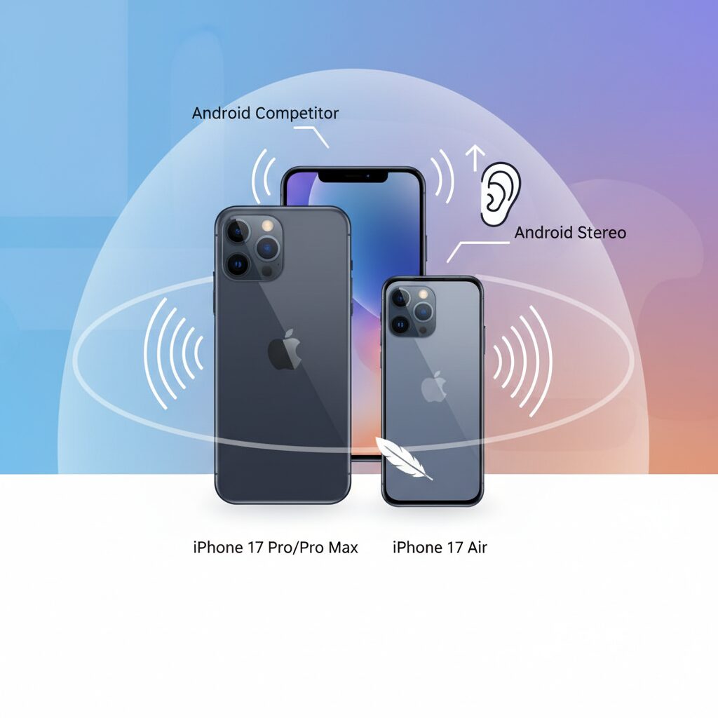 iPhone 17シリーズで起きた音響設計の大きな変化 のイメージ