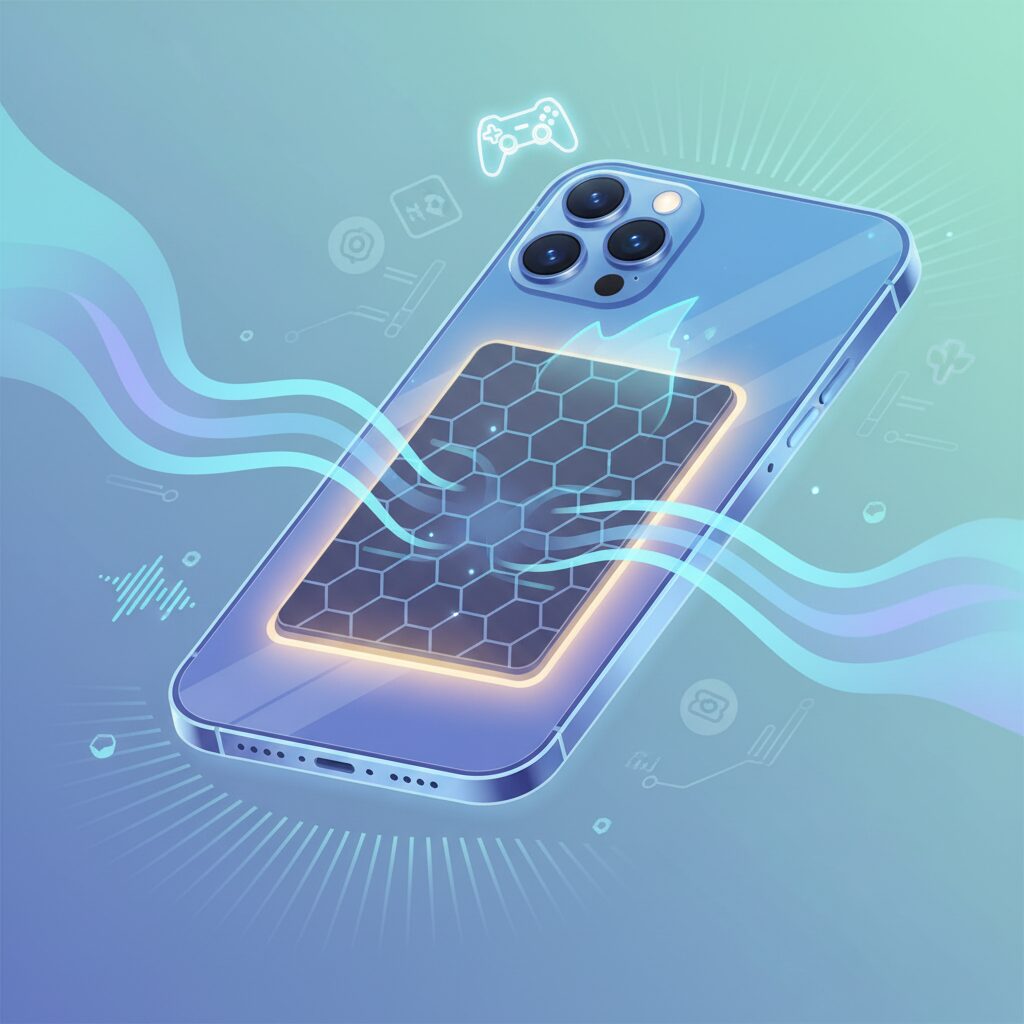 グラフェンシート採用による放熱アプローチの変化 のイメージ