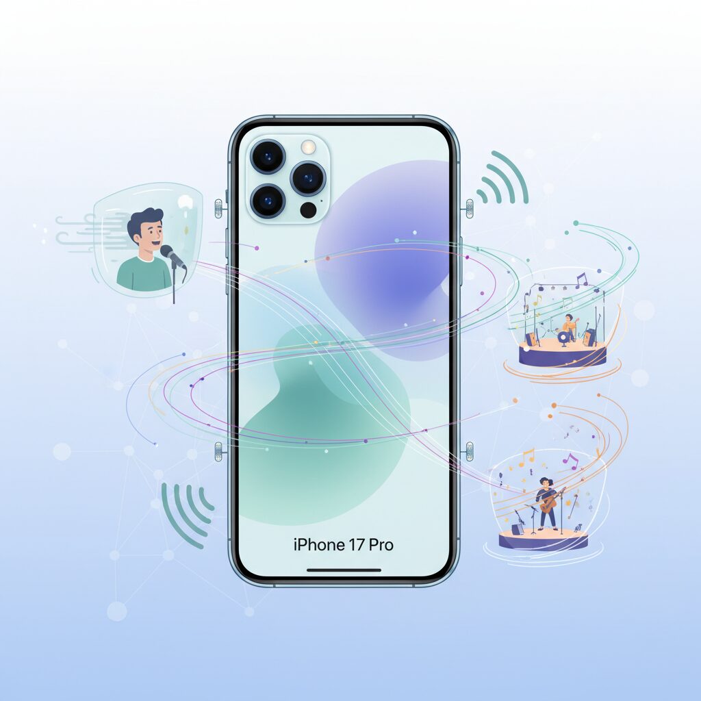 iPhone 17 Proが掲げるコンピュテーショナル・オーディオとは のイメージ