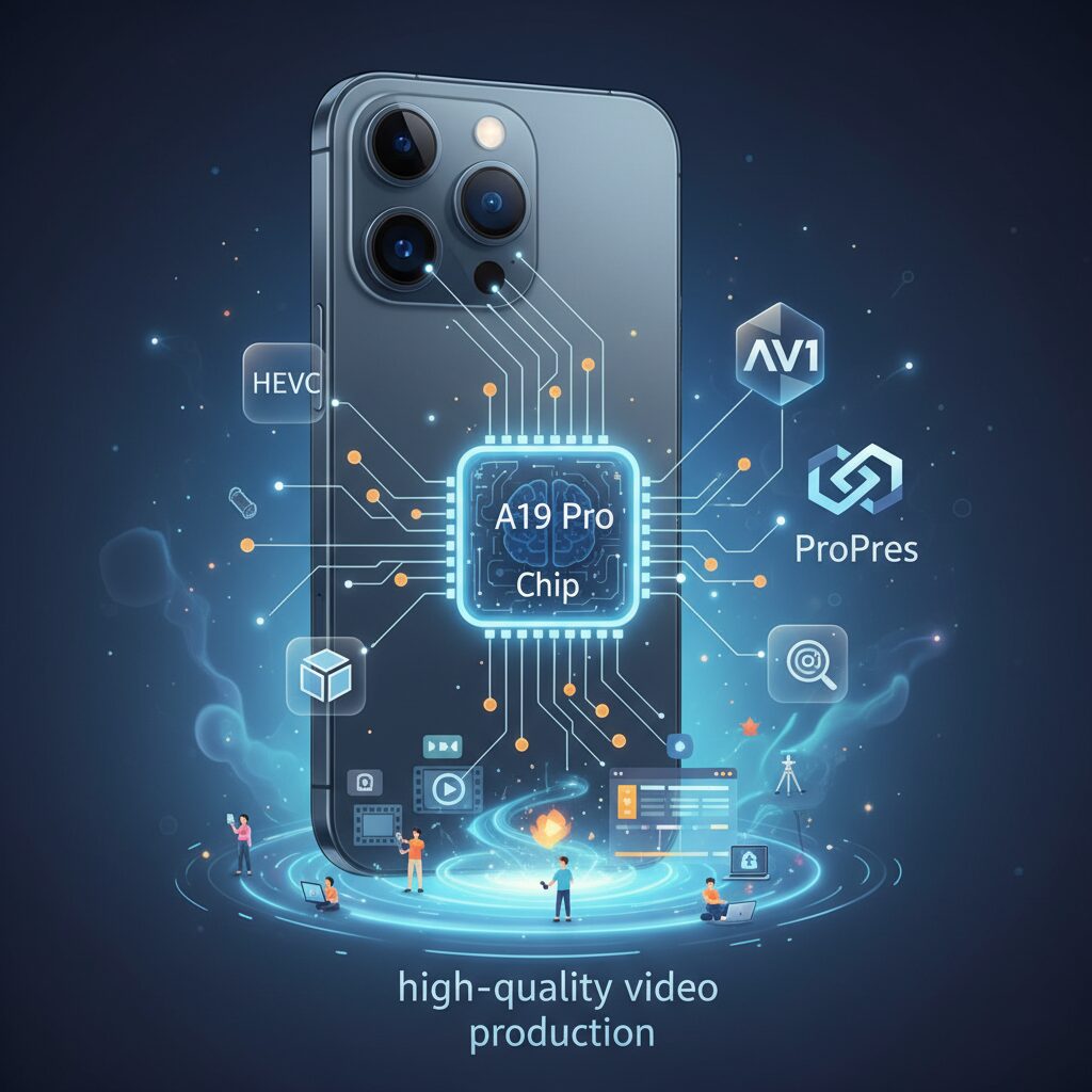 iPhone 17 Proを支えるA19 Proチップと映像処理の仕組み のイメージ