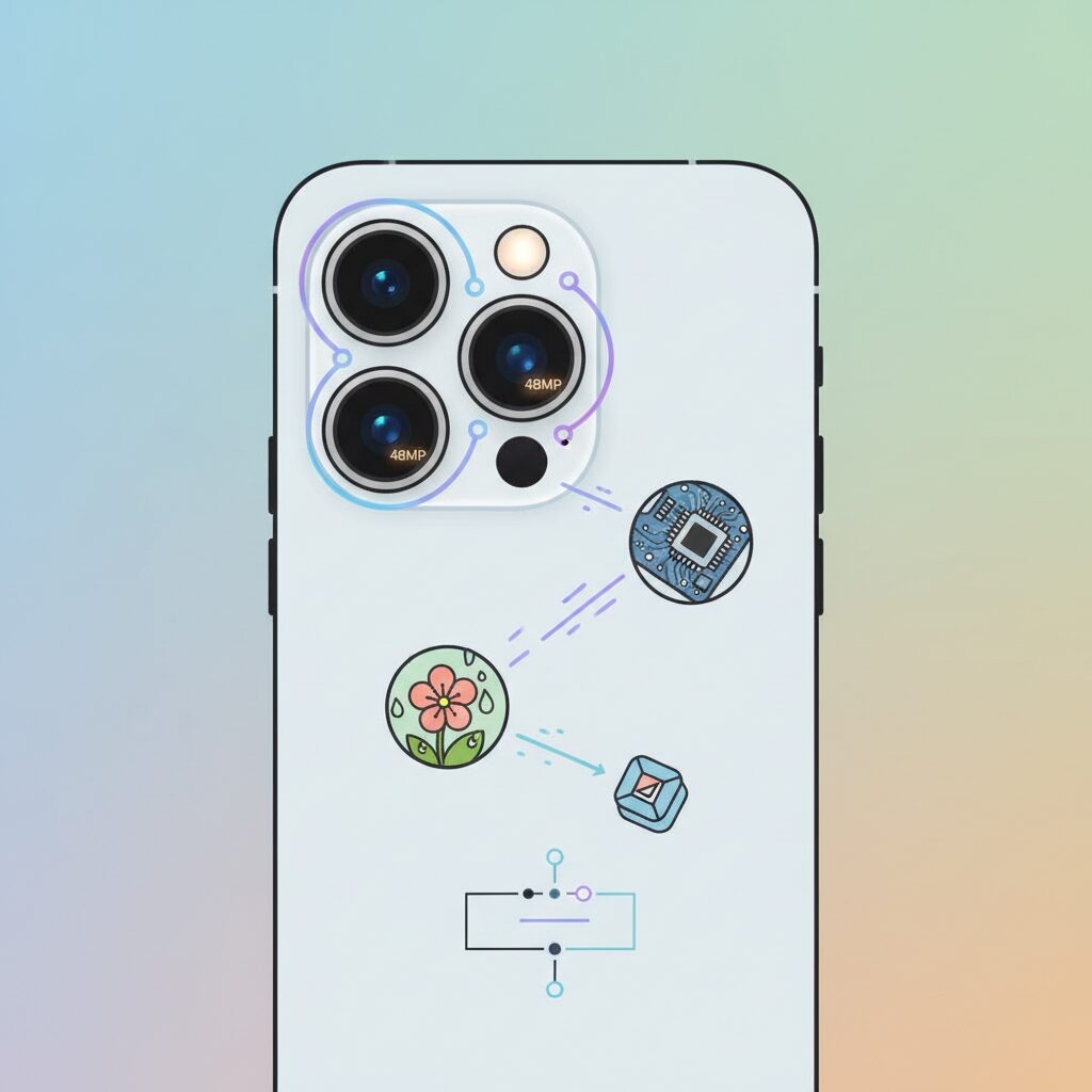 iPhone 17 Proのカメラ構成とPro Fusionの概要 のイメージ