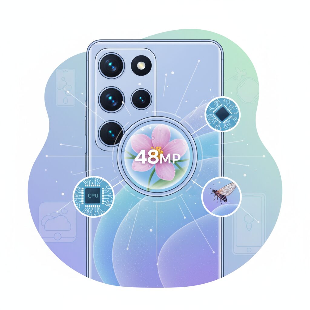 48MP化がマクロ撮影にもたらす具体的なメリット のイメージ