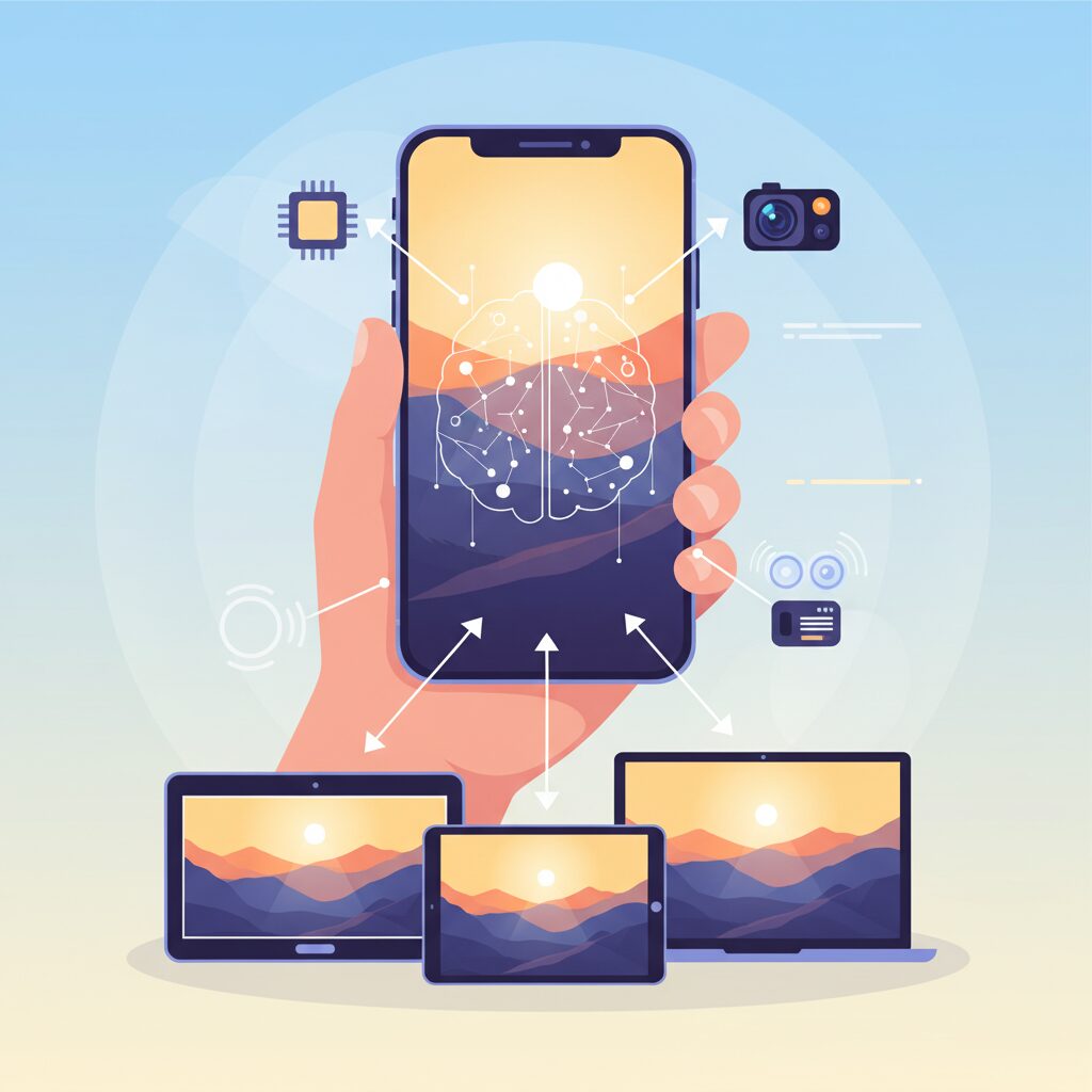 A19 ProチップとISPが担う画像処理の役割 のイメージ