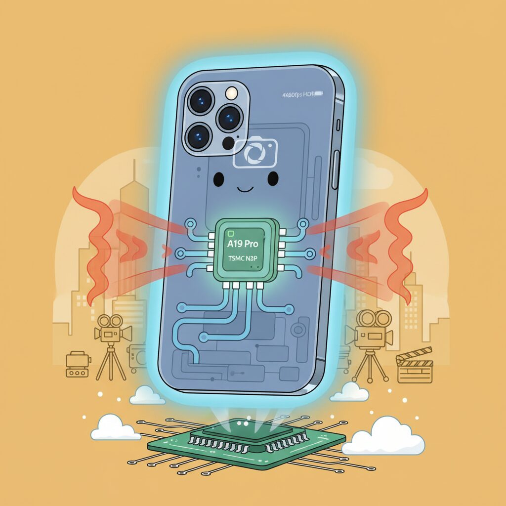 A19 ProチップとTSMC N3Pプロセスがもたらす熱特性 のイメージ