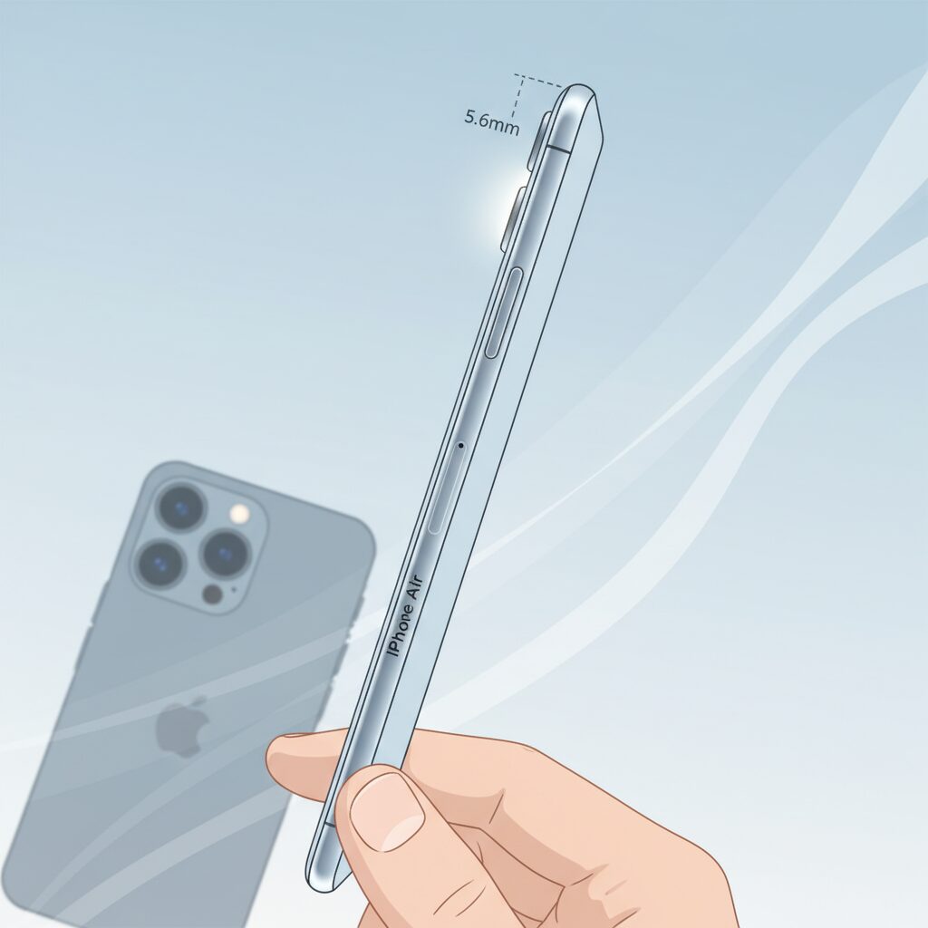 5.6mmという薄さがもたらすデザインと携帯性の変化 のイメージ