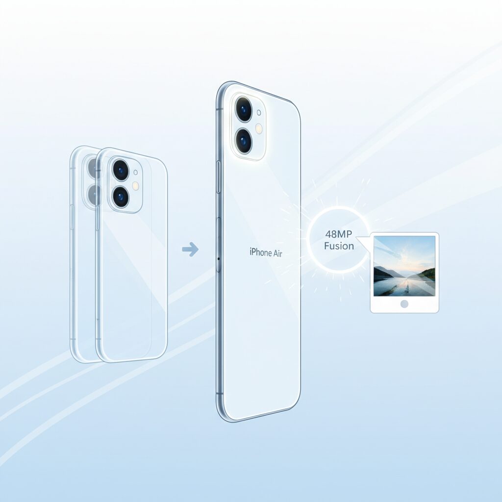 シングルカメラ採用の理由と48MP Fusionの実力 のイメージ