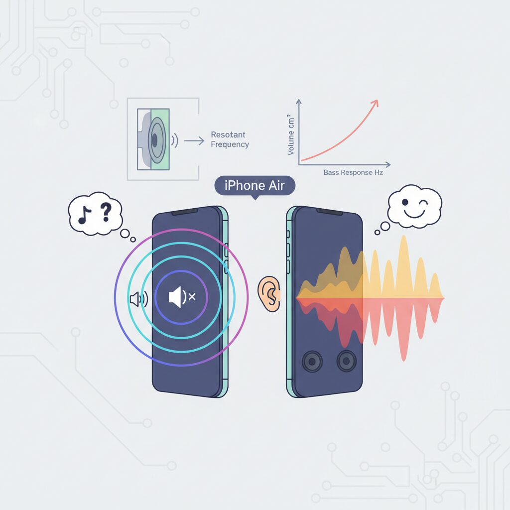 音響工学から見るスピーカー容積と低音再生の限界 のイメージ