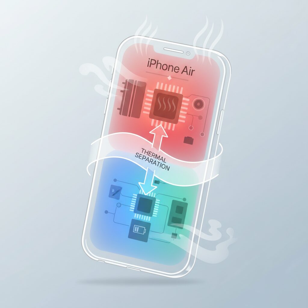 内部構造の変化と『熱分離』という設計思想 のイメージ