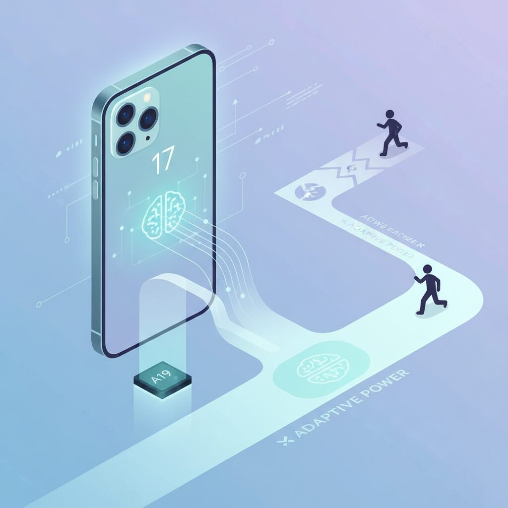 A19チップが前提とする電力設計思想 のイメージ