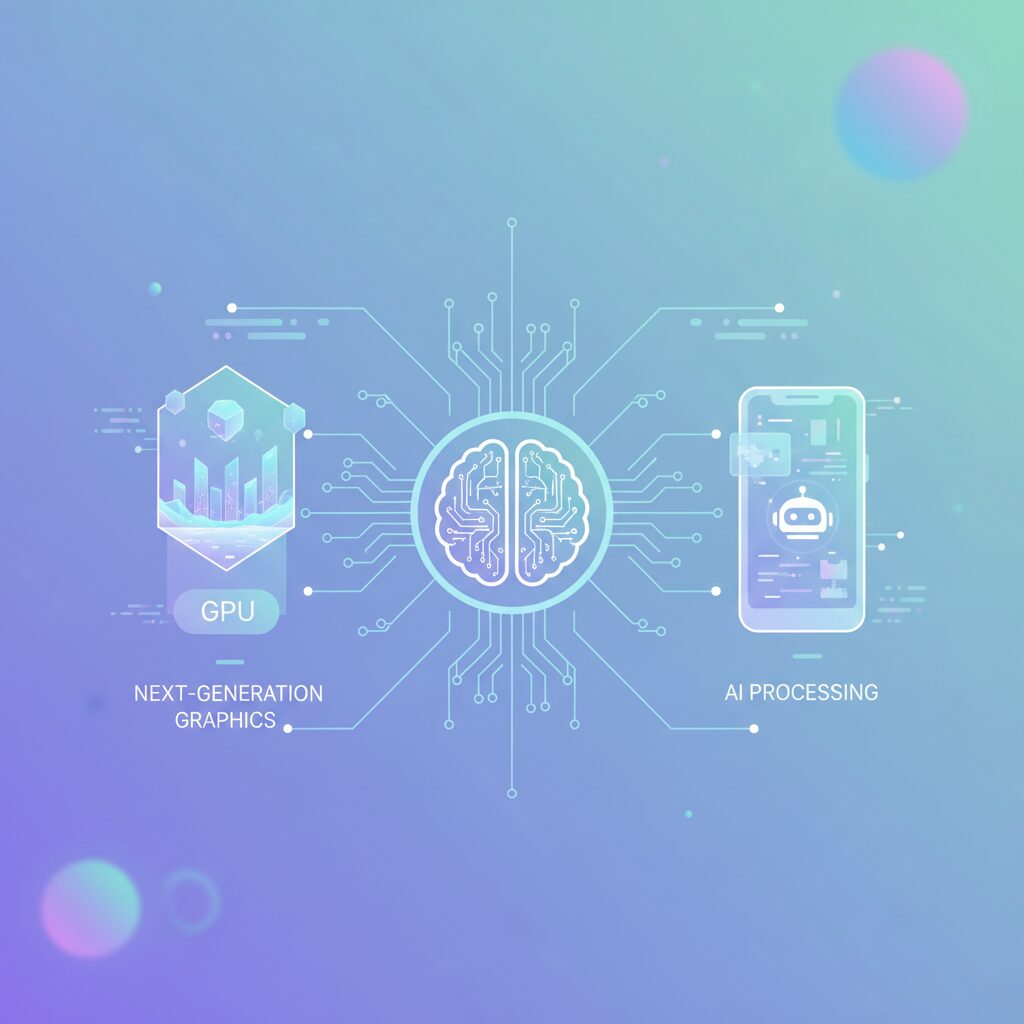GPUとNeural Engineが支える次世代グラフィックスとAI のイメージ