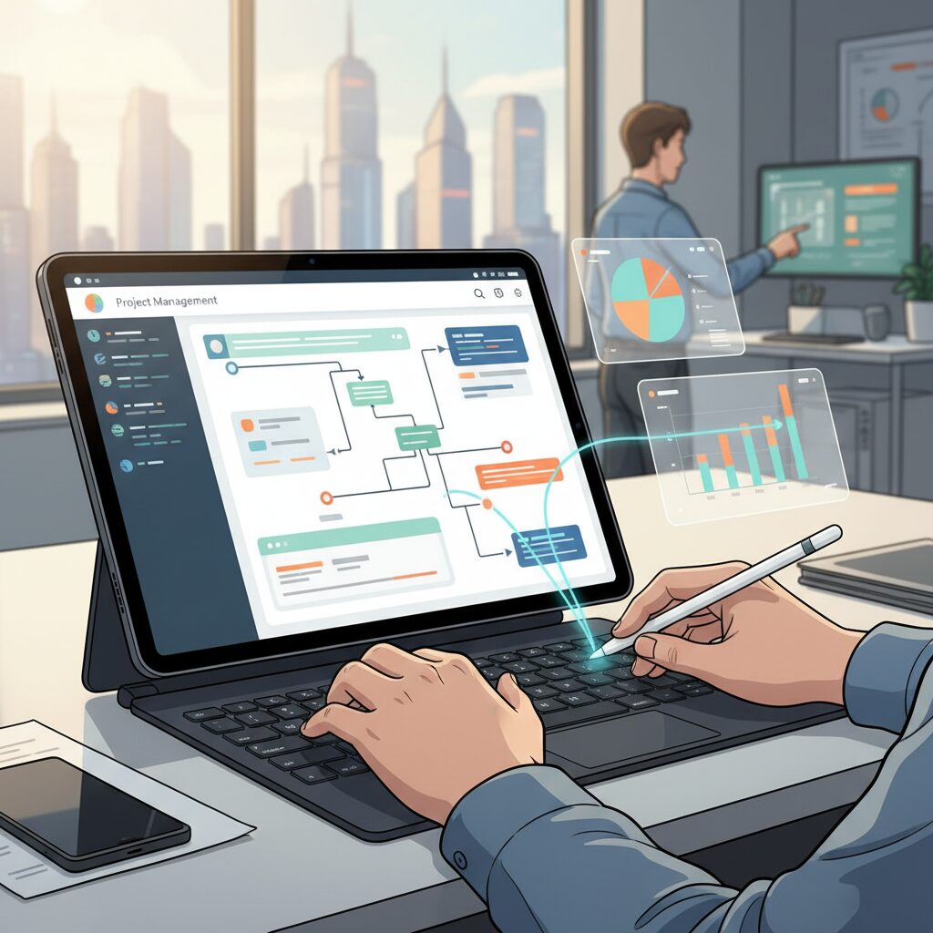 Magic KeyboardとApple Pencil Proがもたらす生産性 のイメージ