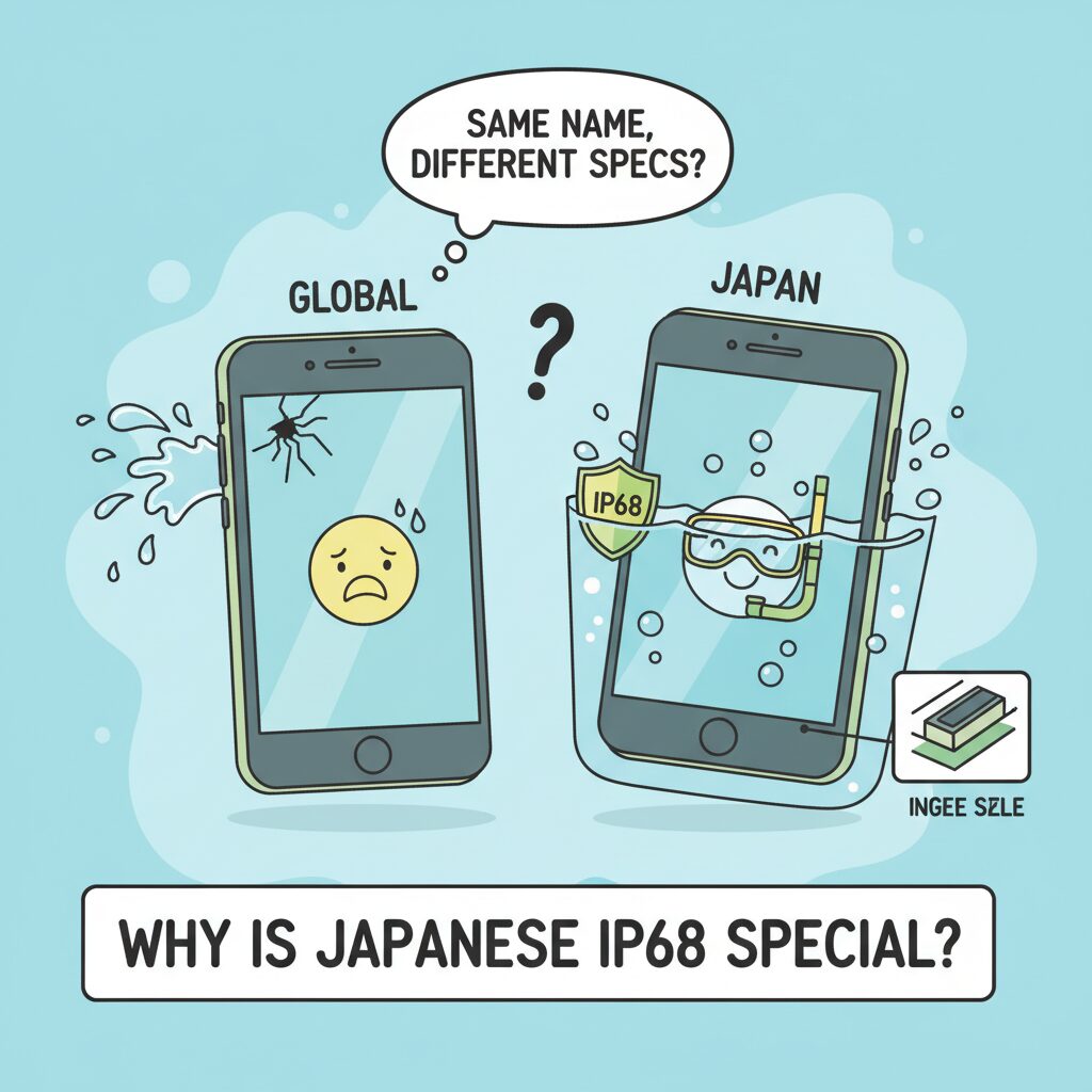 日本版Galaxy A25 5GがIP68を実現できた理由 のイメージ