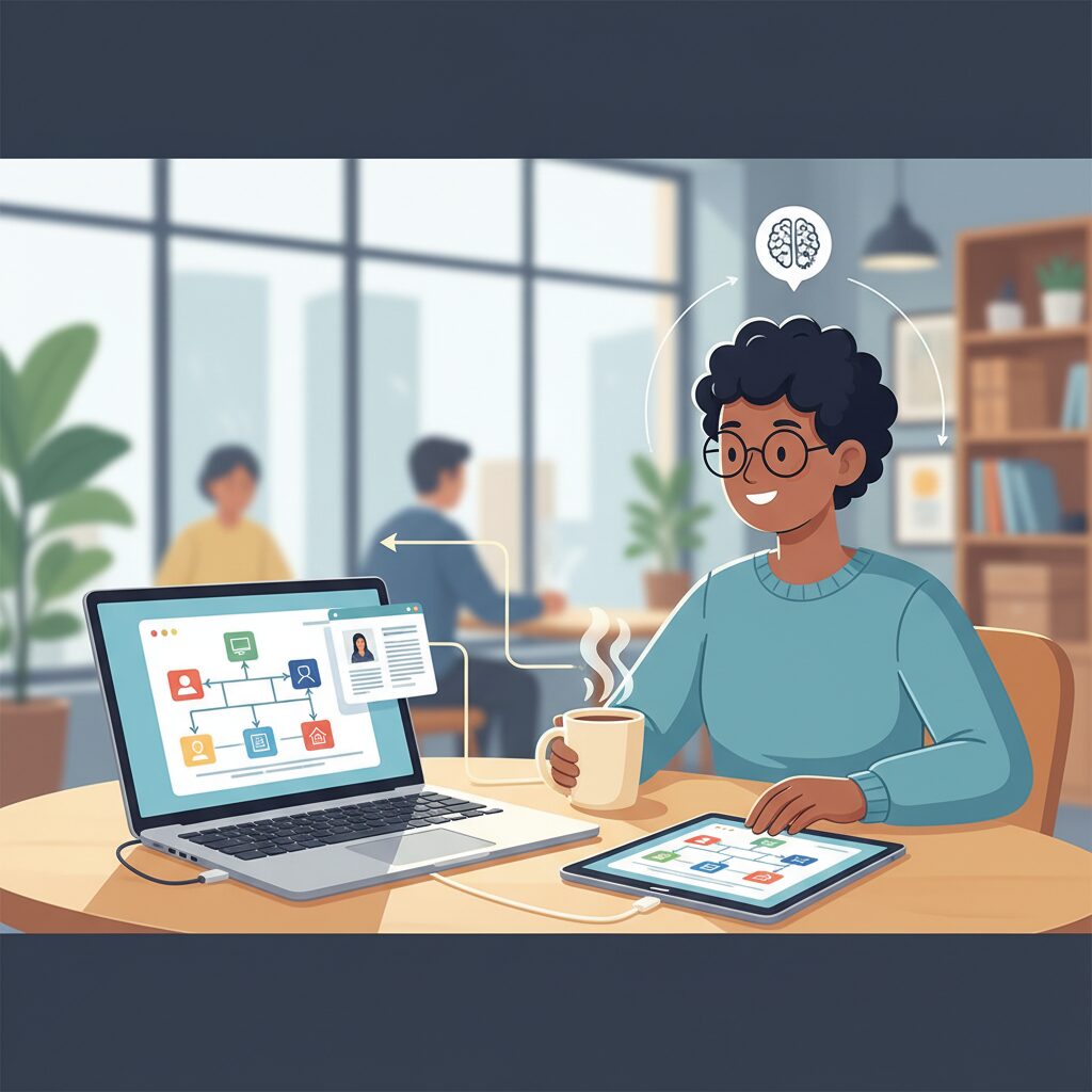 タブレットを外部モニター化するという選択肢 のイメージ