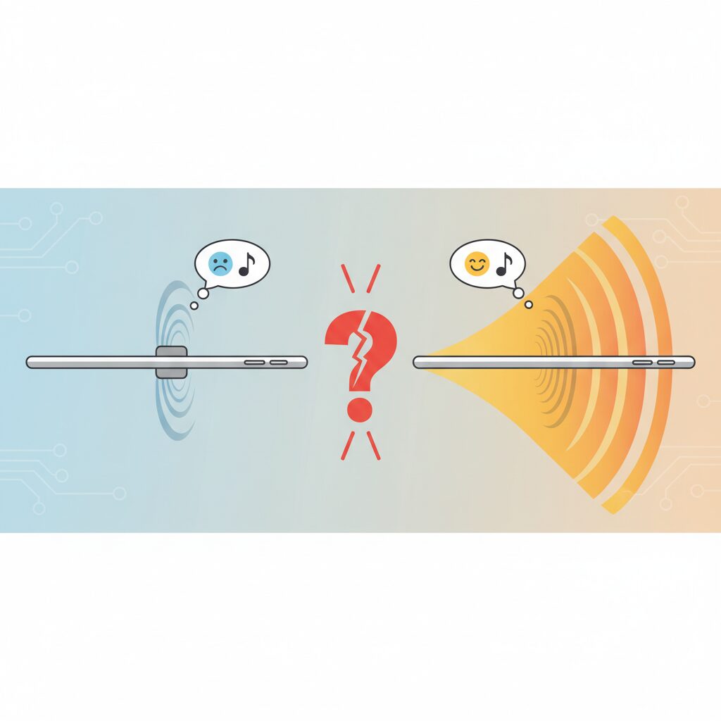 薄型化と音質はなぜ両立が難しいのか のイメージ