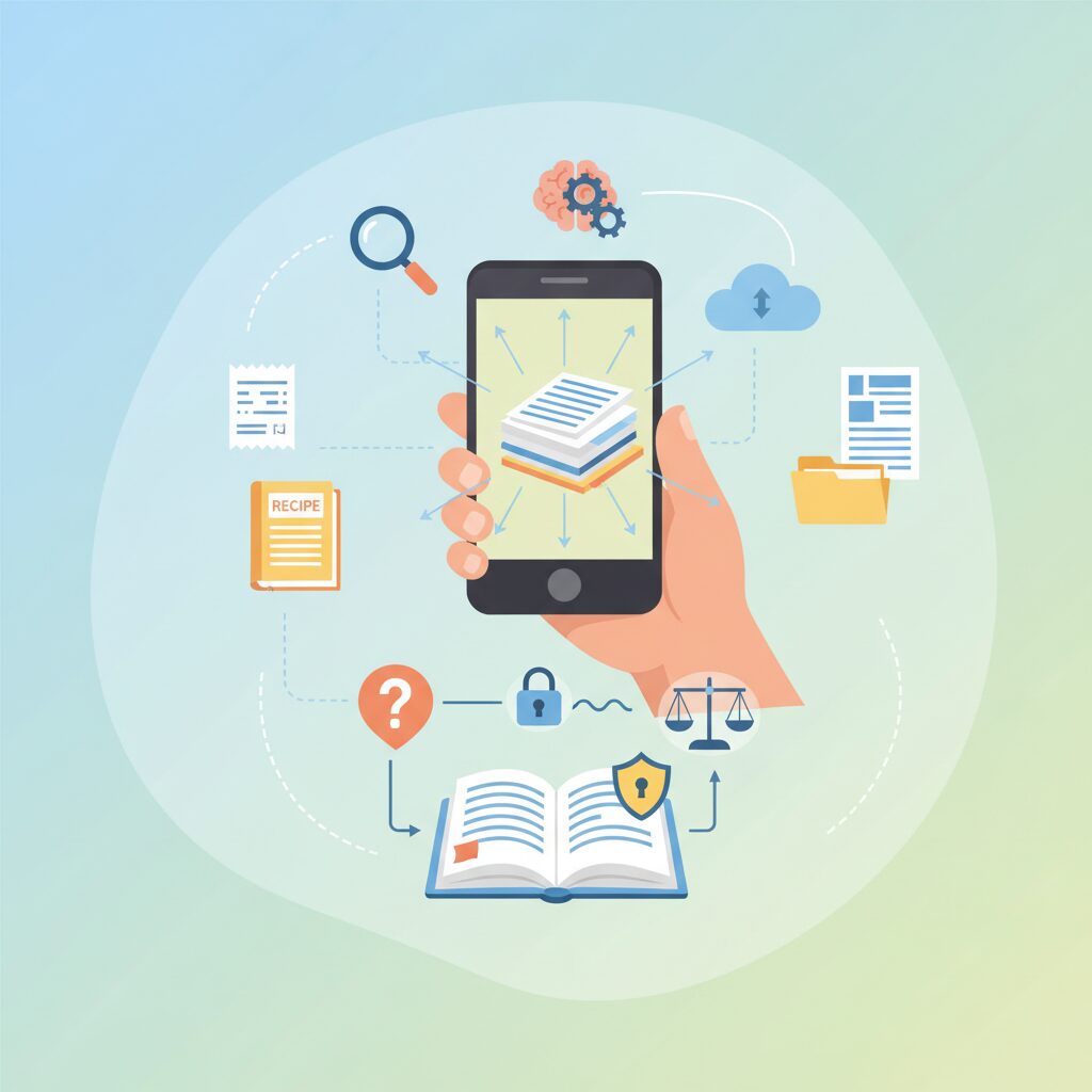 電子帳簿保存法とスマホスキャンの深い関係 のイメージ