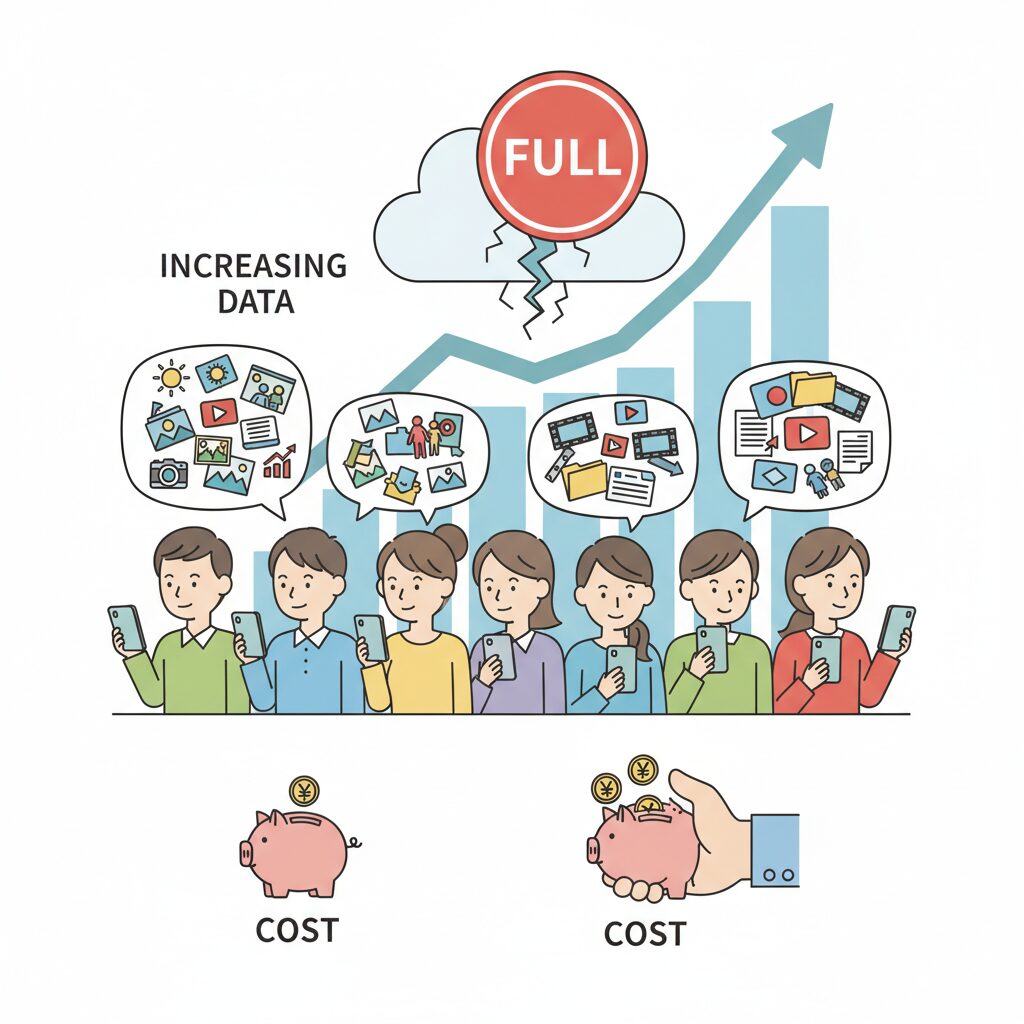 写真整理ができない日本人が急増している理由 のイメージ