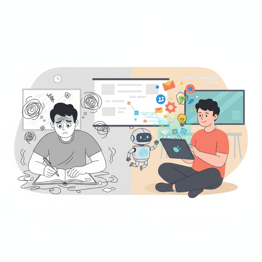 AIネイティブ時代のノートアプリとは何が違うのか のイメージ