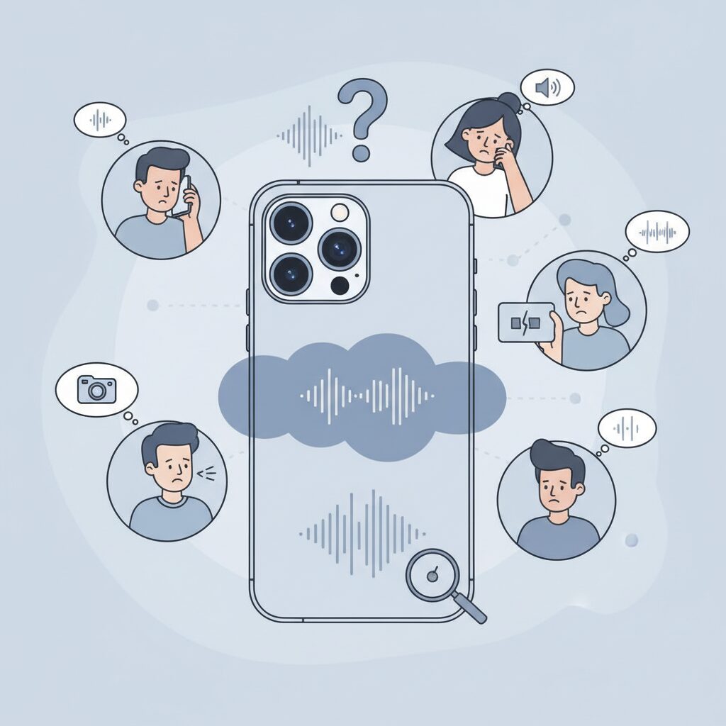 iPhone 17 Proで報告されたマイク不調とユーザー動向 のイメージ