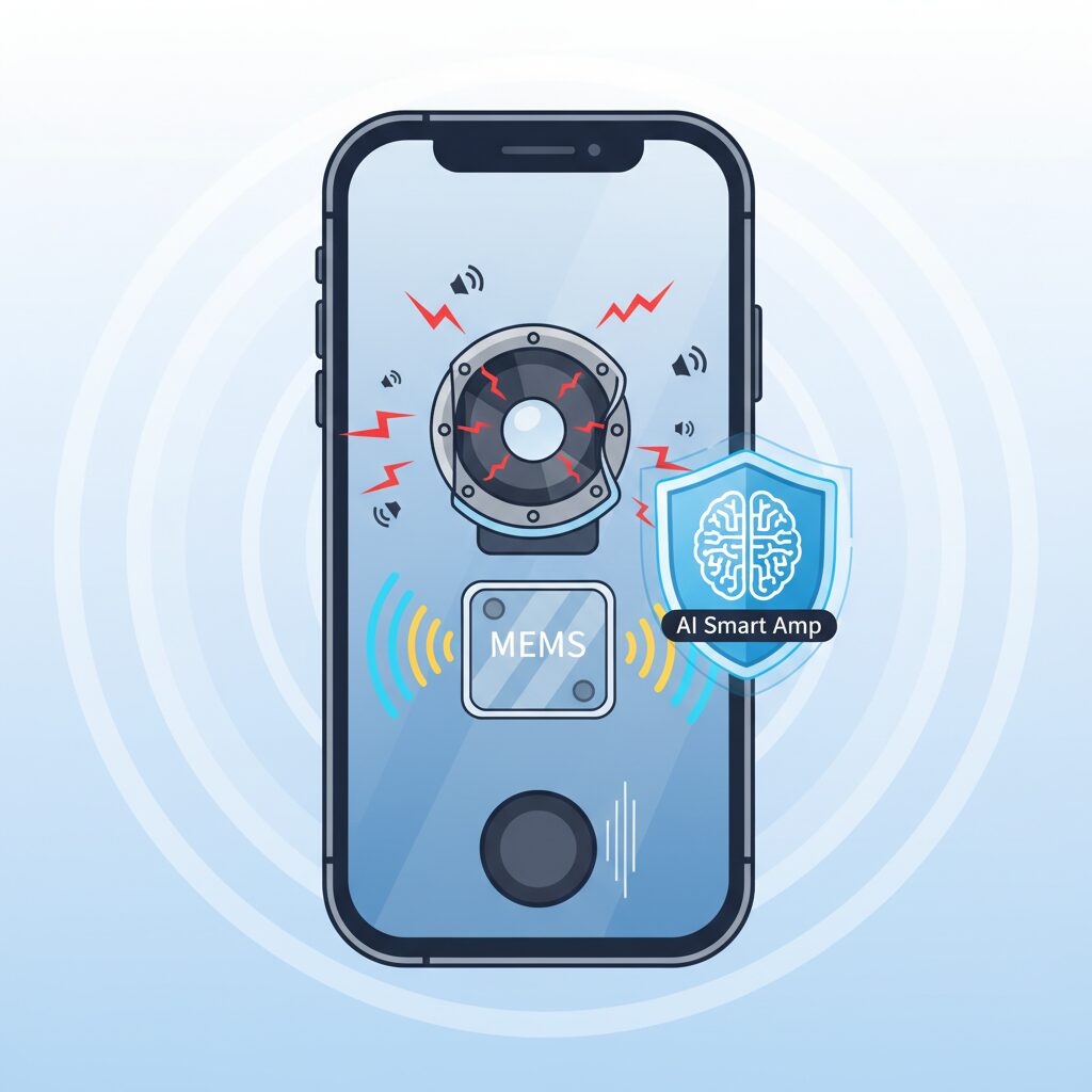 スマホのスピーカーで音割れが起こる本当の理由 のイメージ