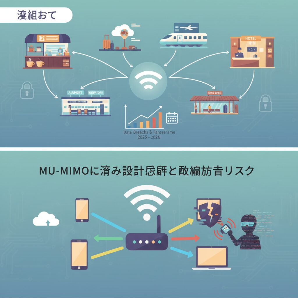 MU‑MIMOに潜む設計欠陥と通信妨害リスク のイメージ