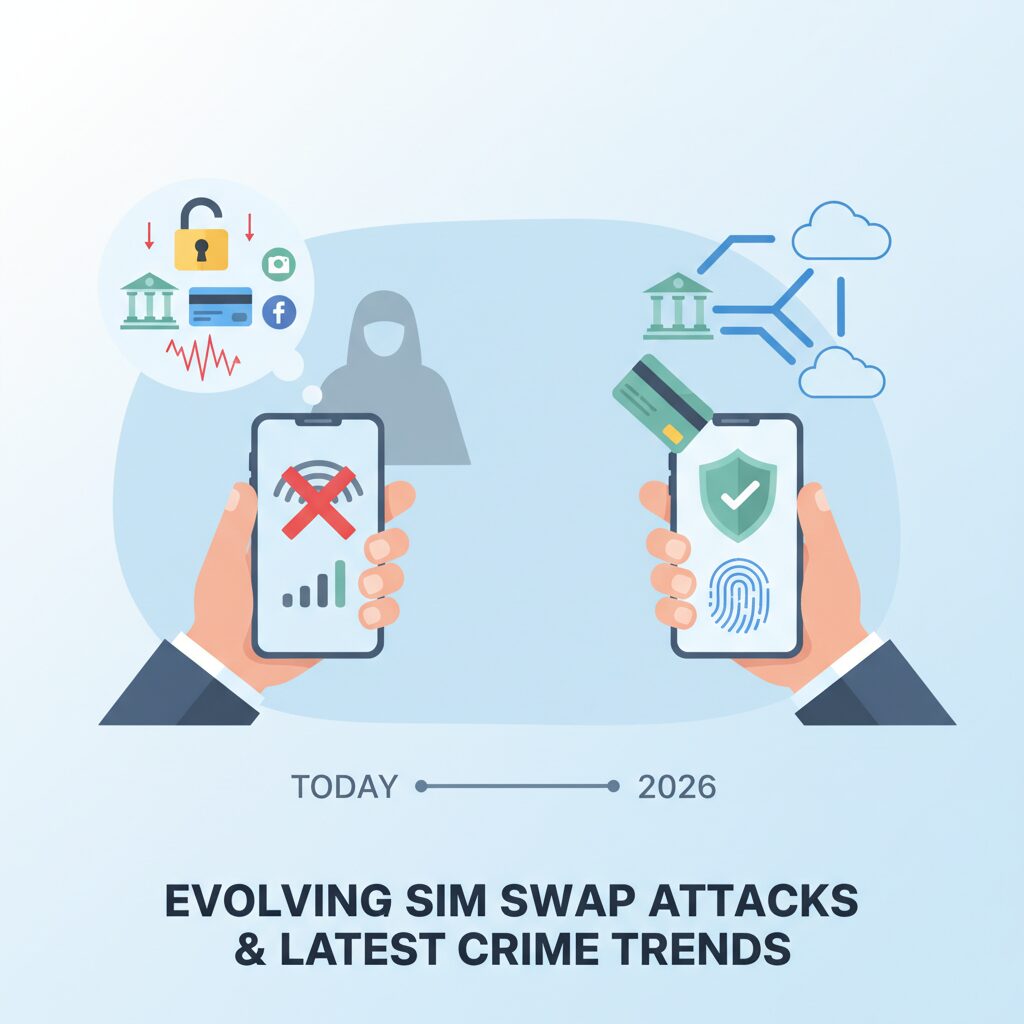 進化するSIMスワップ攻撃と最新の犯罪動向 のイメージ