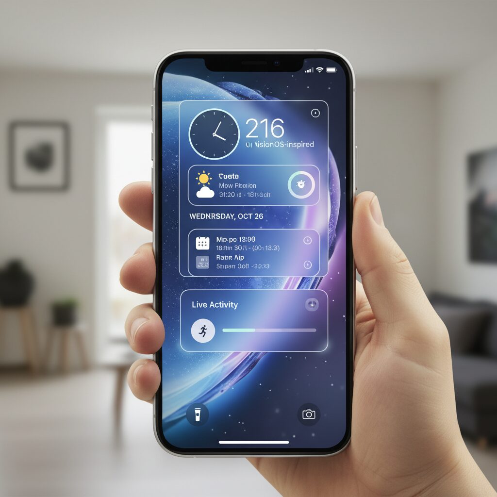 iOS 16以降で起きたロック画面カスタマイズ革命 のイメージ
