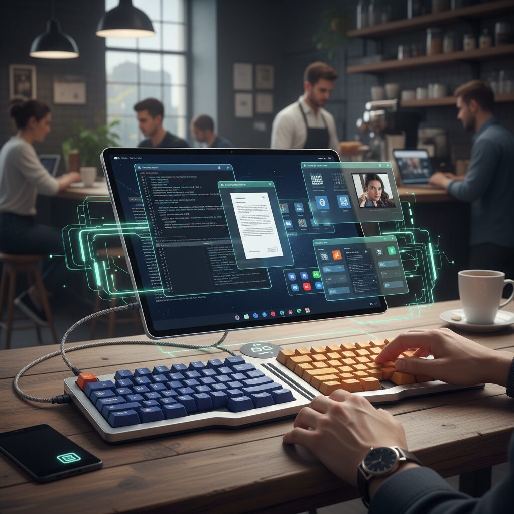 Android 16が切り拓くタブレットのデスクトップ的進化 のイメージ