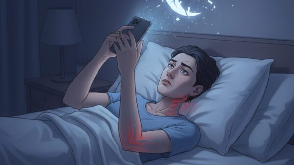 2026年最新版｜寝ながらスマホが首・肘・睡眠を壊す理由と、今すぐできる科学的対策