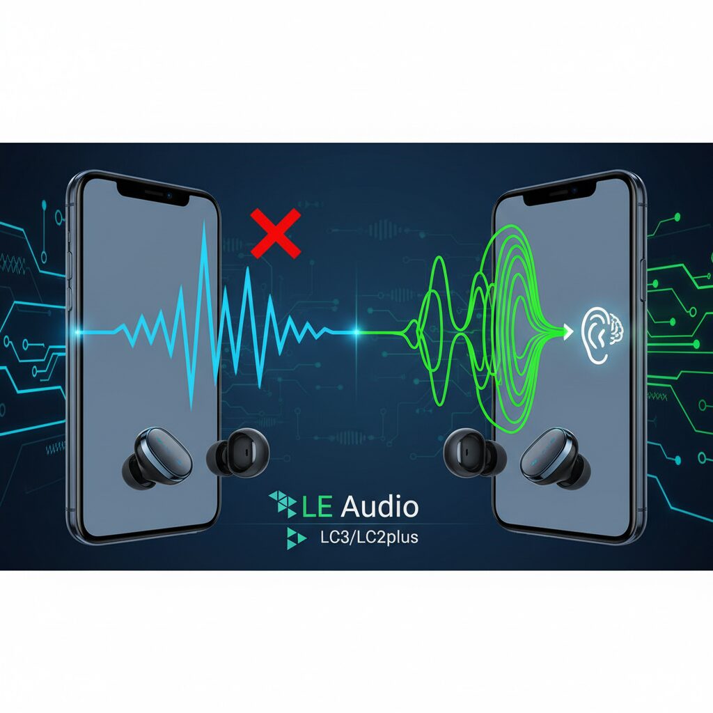 LE AudioとLC3／LC3plusの進化と実力 のイメージ