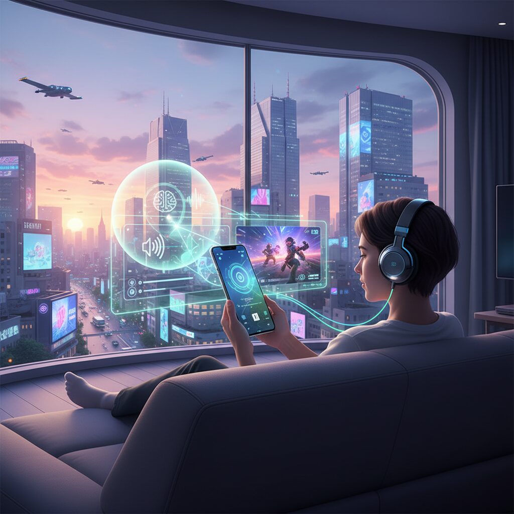 AI予測制御による音質と安定性の両立 のイメージ