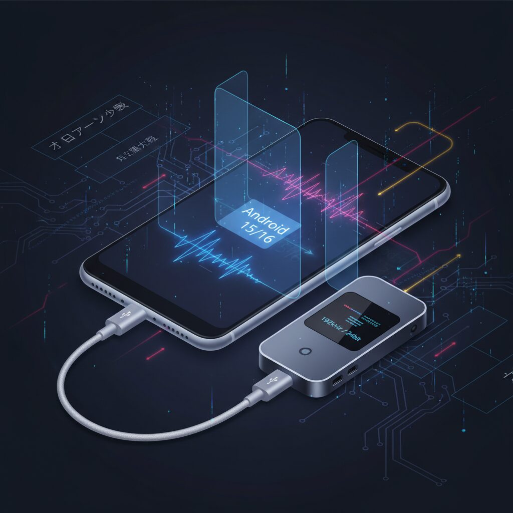 Android 15/16におけるオーディオアーキテクチャの変化とUSB DACへの影響 のイメージ