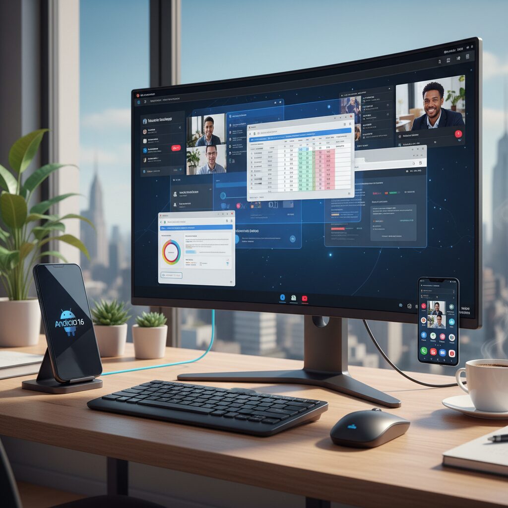 Android 16が完成させた標準デスクトップモードの正体 のイメージ