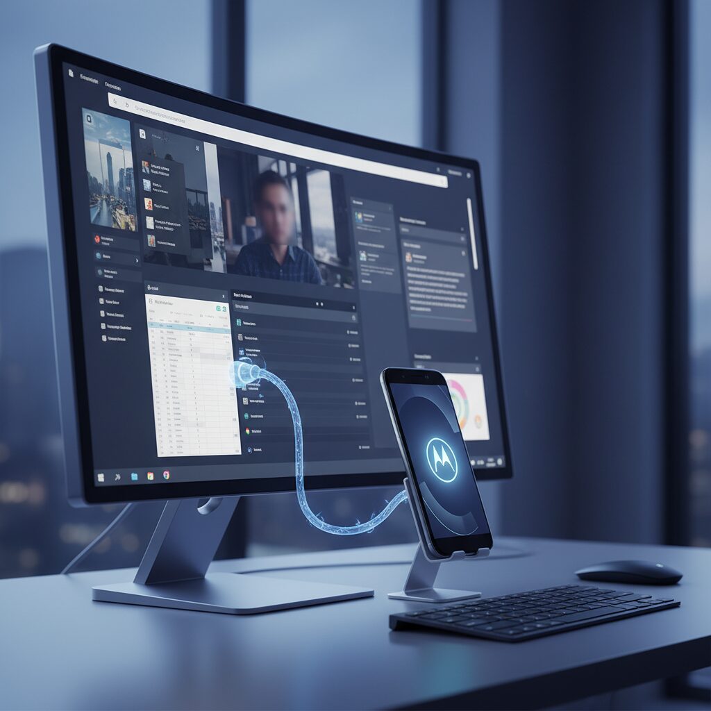 Motorola Smart Connectに見るPCとスマホの融合戦略 のイメージ