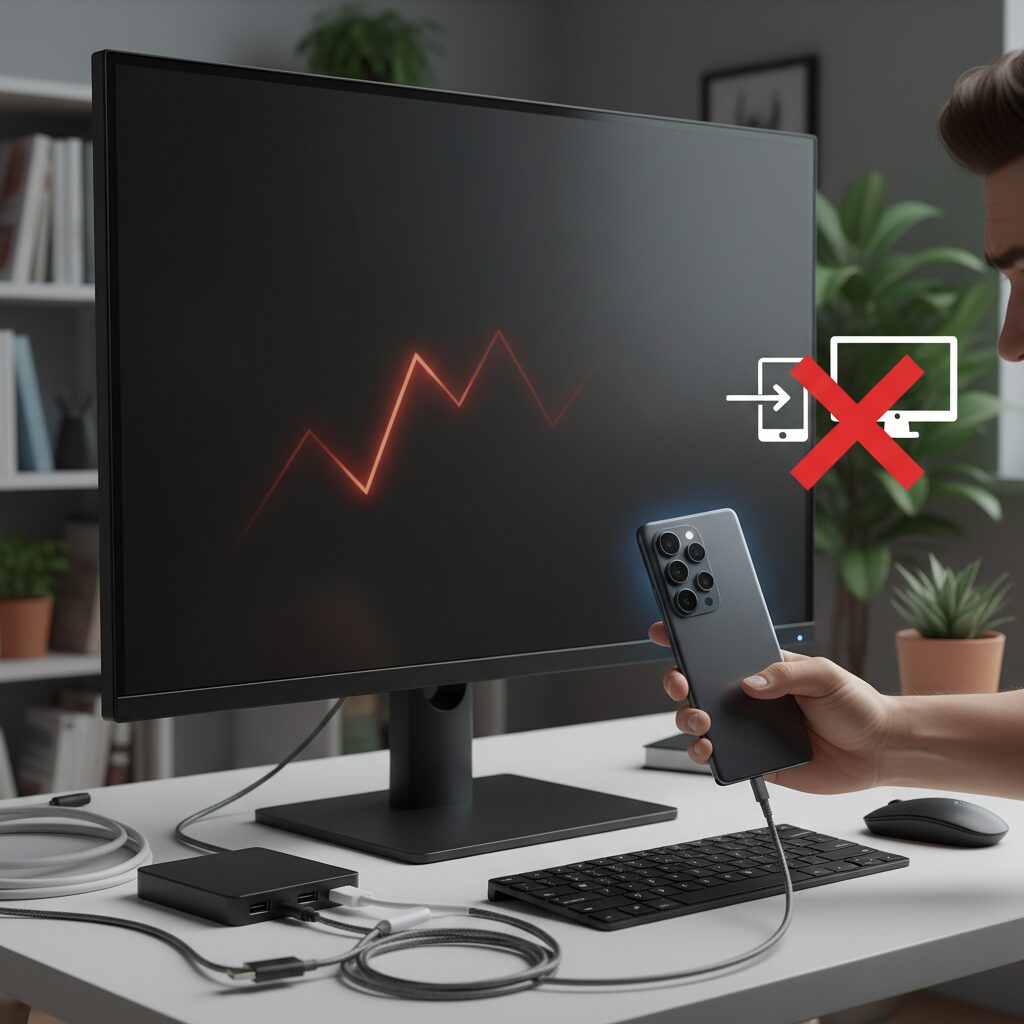 なぜスマホを繋いでも映らないのかという根本問題 のイメージ