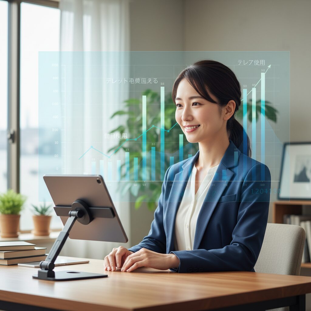 日本のテレワーク実態とタブレット利用の最新データ のイメージ