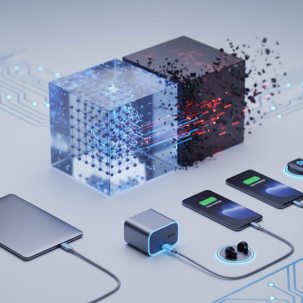 GaNとは何か？シリコンを超えた半導体技術の正体 のイメージ